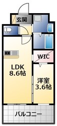 ESTONE HIGASHIOSAKAの物件間取画像